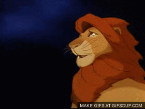  Simba must take his place in the bilog of life