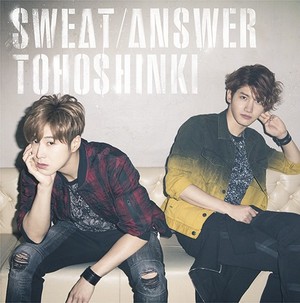  TVXQ jaket foto for new Japanese single 'Sweat/Answer'