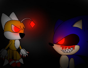  Tails Doll .vs. Sonic. Exe