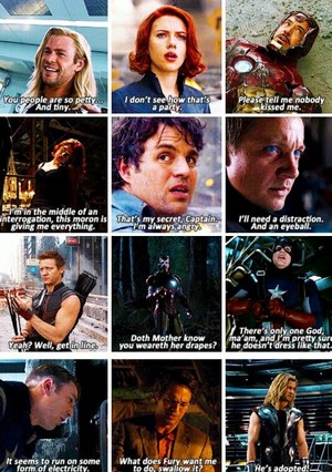  The Avengers Citazioni