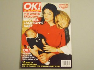  The Jackson Family On The Cover Of The 1997 Issue Of "OK!" Magazine