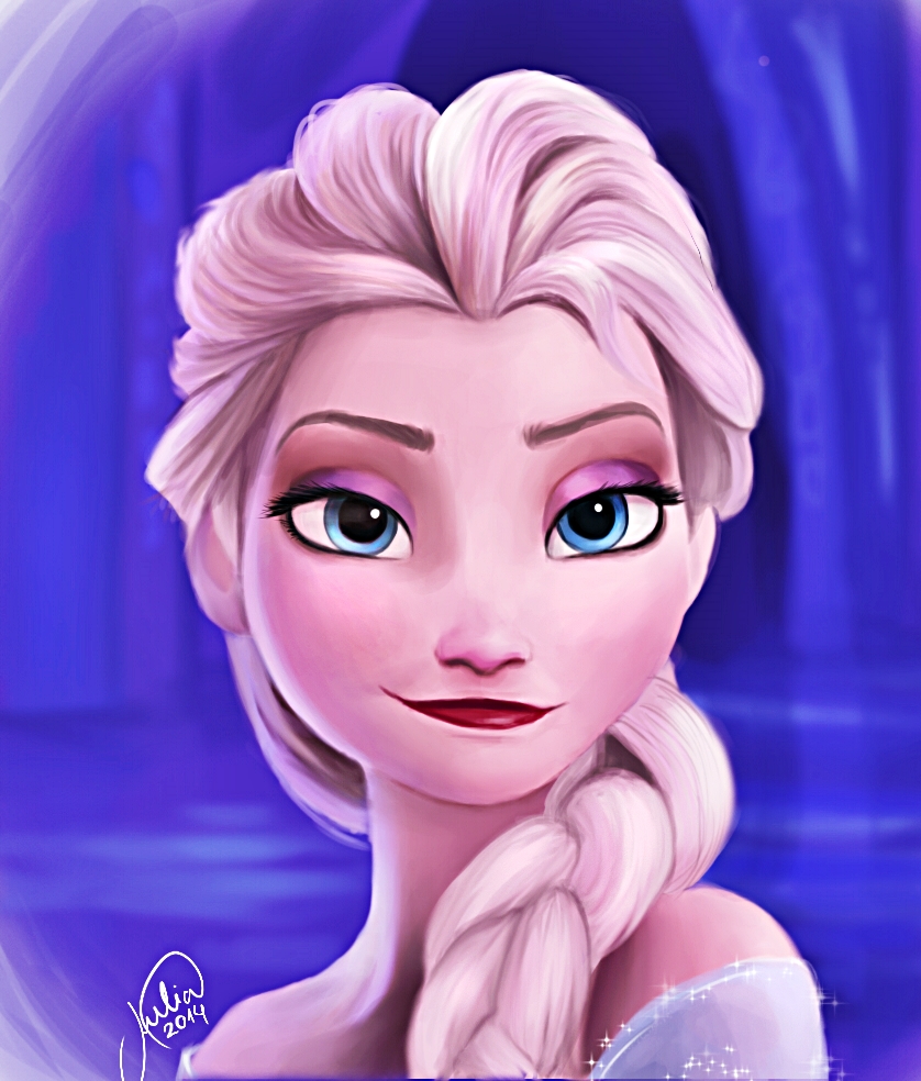 Walt Disney Fan Art Queen Elsa Personajes De Walt Dis - vrogue.co
