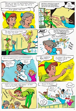 Walt Disney Movie Comics - Peter Pan (Danish Version)