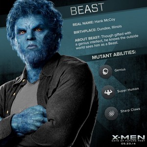  X-Men: Days of Future Past - Hank McCoy/Beast Dossier