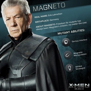  X-Men: Days of Future Past - Magneto/Erik Lensherr Dossier