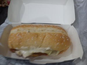  my McDonald burger