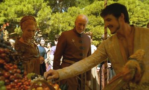  oberyn with cersei and tywin