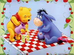  picnic with eeyore and pooh