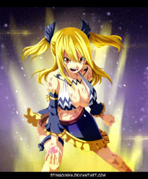 *Lucy Ready To Fight*