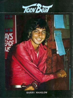  A Vintage Barry Manilow Pin-Up Poster From Th "'70's"