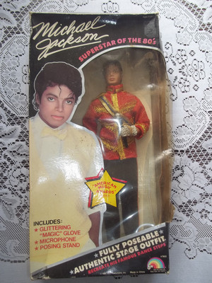  A Vintage Michael Jackson Doll From The 1980's
