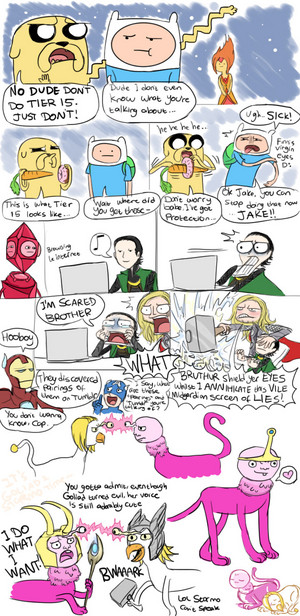 Adventure Time   Avengers Doodledump
