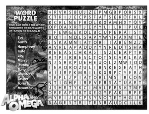  Alpha and Omega wordsearch
