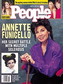  Annette Funicello On The Cover Of PEOPLE Magazine