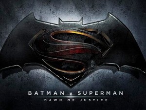  batman v Superman: Dawn of Justice - Official Logo título