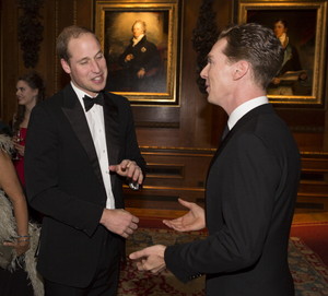 Benedict and Prince William at Windsor Castle