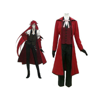 Black Butler grell sutcliff cosplay costume