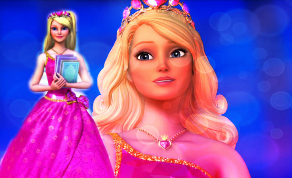 Blair's Pink Coronation Gown - Barbie Princess Charm School Fan Art ...