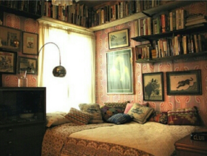 Book lover bedroom