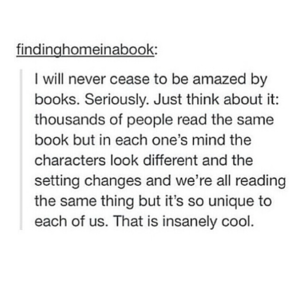 Books are amazing!