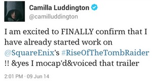  Camilla Luddington Lara Croft.
