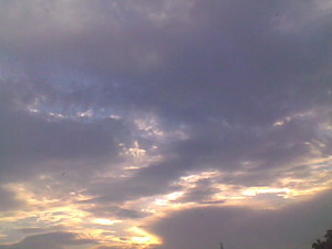 Clouds in Islammabad