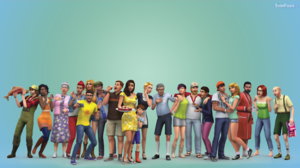  Computer wallpaper/The Sims4