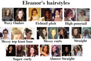  Eleanor's hairstyles