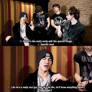 Fact about Ashton from Calum