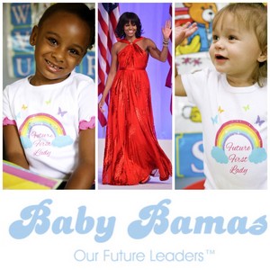 Future First Lady Rainbow onesie 