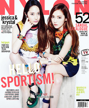  Jessica and Krystal for Nylon