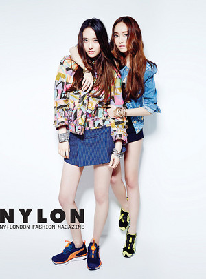 Jessica and Krystal for Nylon