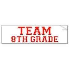  شامل میں Team 8th Grade Today!