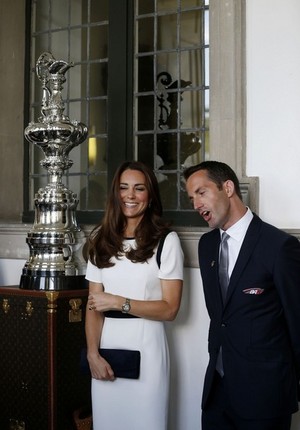  Kate Middleton Helps Launch America's Cup
