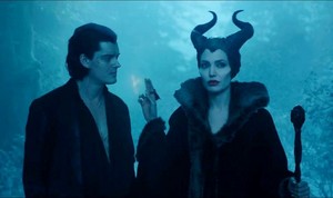  Sam Riley and Angelina Jolie,Maleficent