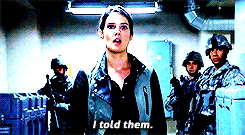 Maria Hill in "Nothing Personal"