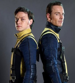  Michael Fassbender and James McAvoy