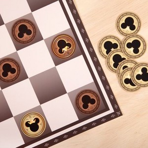  Mickey माउस Checker Set