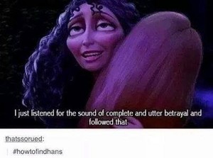 Mother gothel and hans