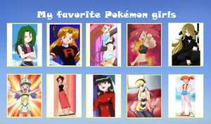  My favorit Pokemon Girls
