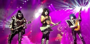  Paul Stanley, Gene Simmons, and Tommy Thayer