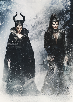  Regina and Maleficent