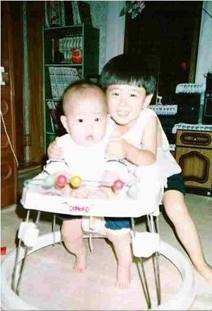 Taemin and his brother Taesun 