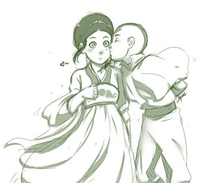  Toph and Aang