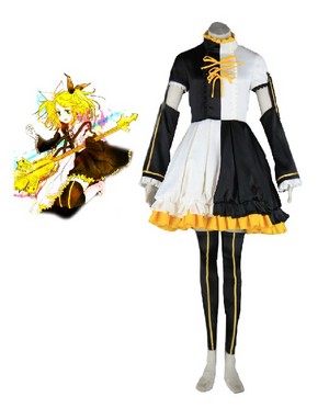 Vocaloid Kagamine Rin cosplay costume