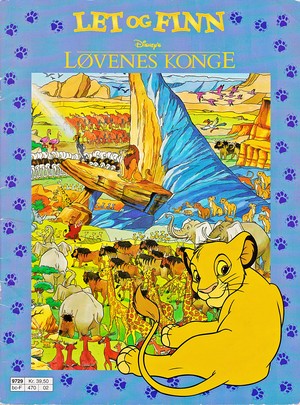  Walt Disney Book Covers - The Lion King: Look & Find