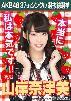 Yamagishi Natsumi 2014 Sousenkyo Poster