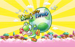  Yoshi's New Island - 1280 x 800 achtergrond