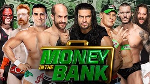  *Updated* Money in the Bank Ladder Match for the डब्ल्यू डब्ल्यू ई World Heavyweight शीर्षक