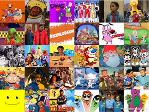  90s dessins animés Nickelodeon